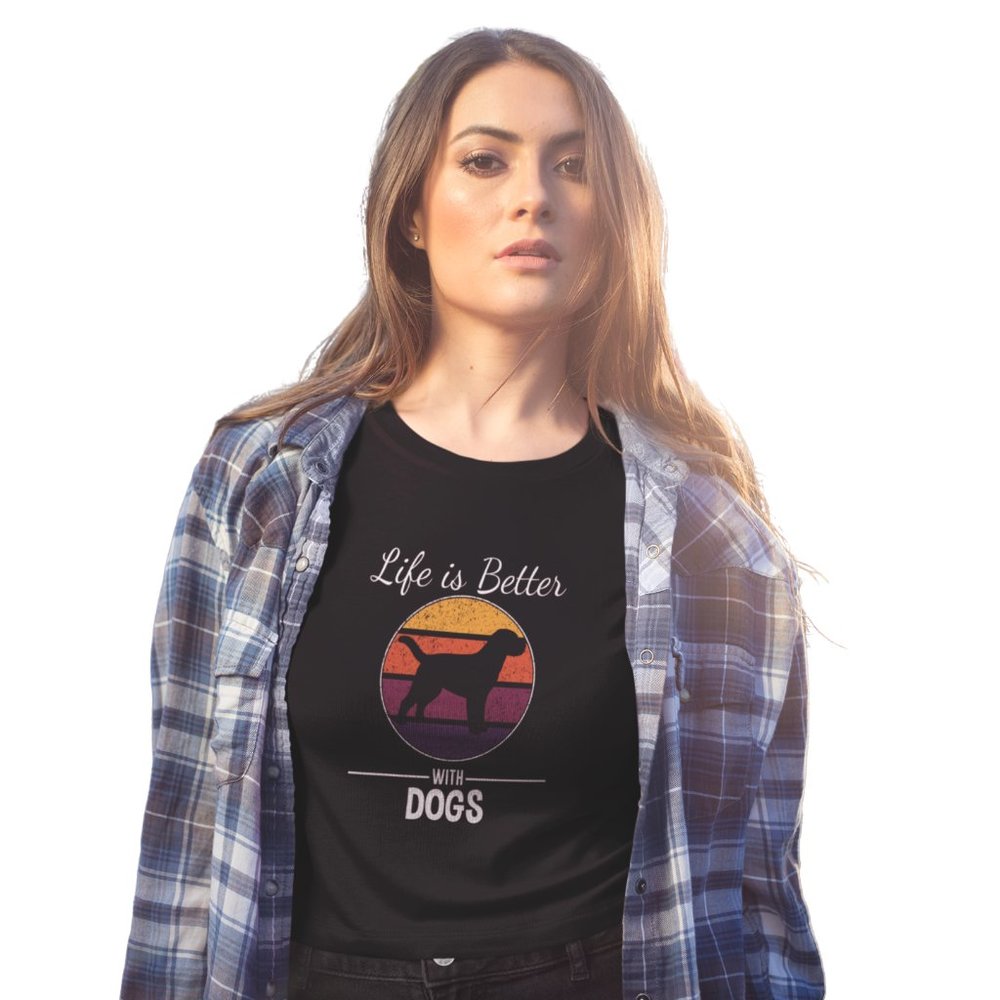 Life Is Better With Dogs Tee